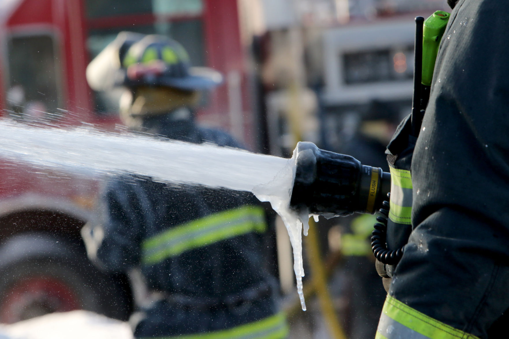 early morning Hammond fire on Hohman